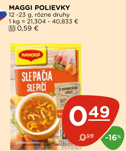 Maggi Polievky