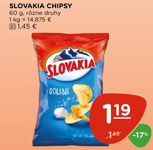 SLOVAKIA Chipsy