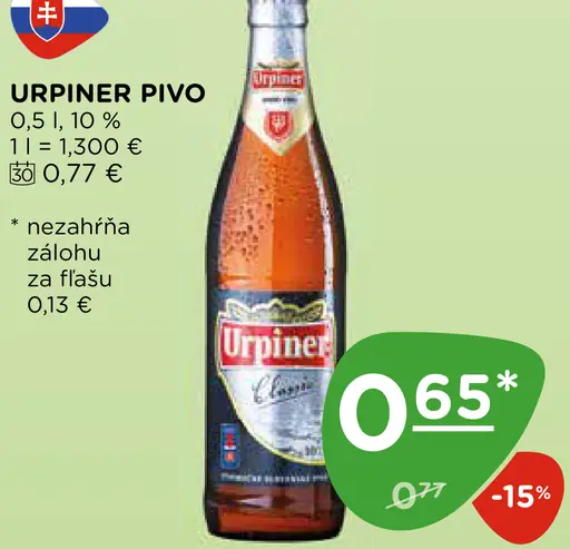Urpiner pivo