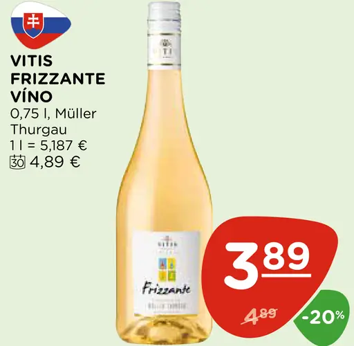 Vitis Frizzante víno