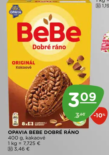 Opavia BeBe Dobré ráno mini kakaové