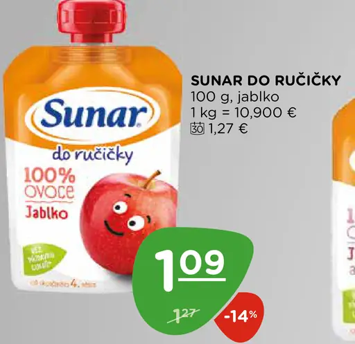 Sunar Do ručičky Kapsička Jablko