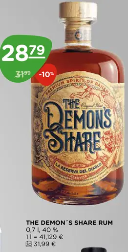 The Demon's Share rum