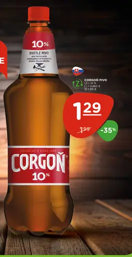 Corgoň svetlé pivo