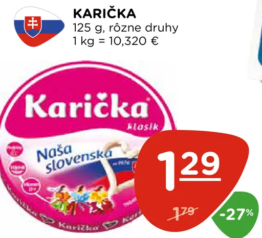 Karíčka Nasa slovenska