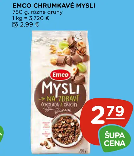 Emco chrumkavé mysli
