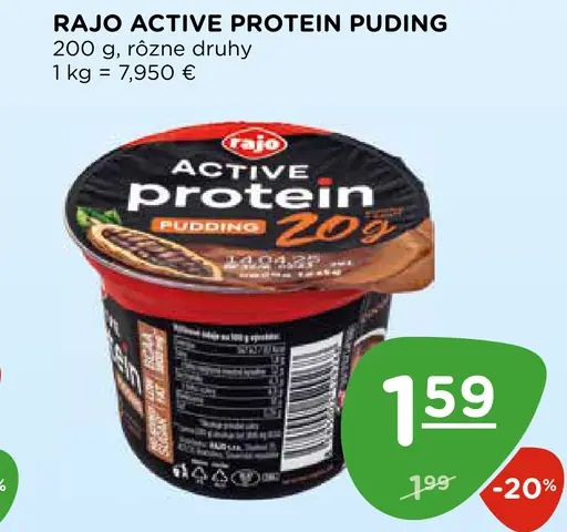 Rajo Active Protein puding