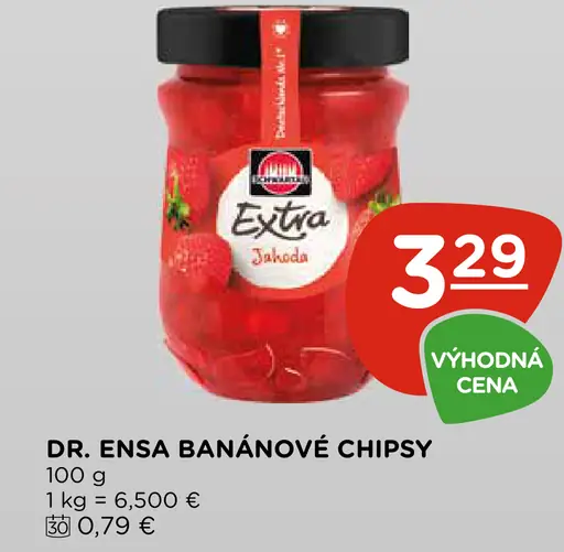 Schwartau Extra džem jahoda