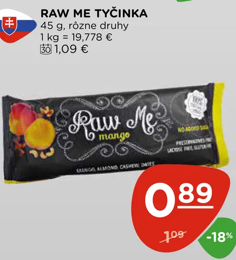 Raw Me Tyčinka