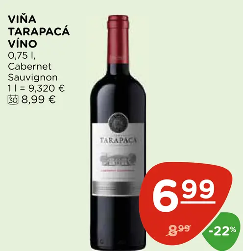 Viña Tarapacá Vino Cabernet Sauvignon