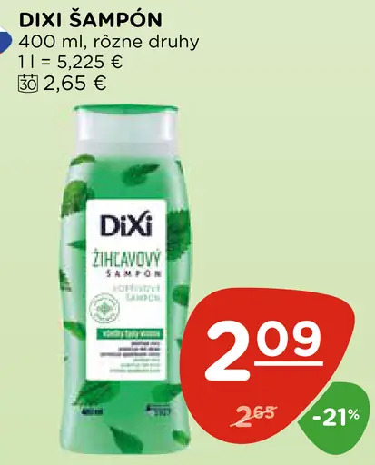 Dixi Žihľavový šampón