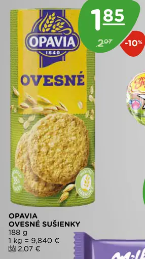 Opavia ovsené sušienky