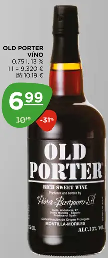 Old Porter víno