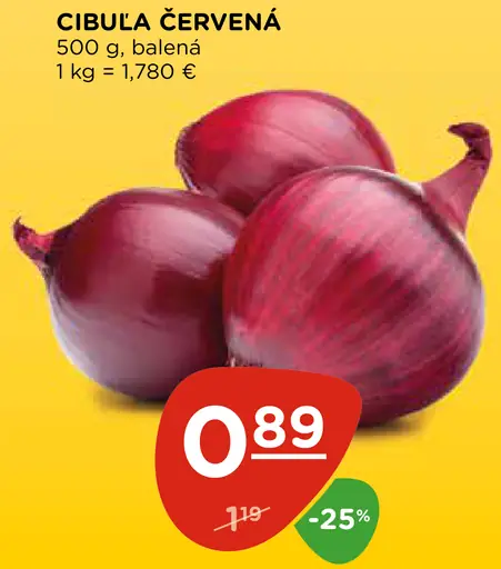 Cibuľa červená