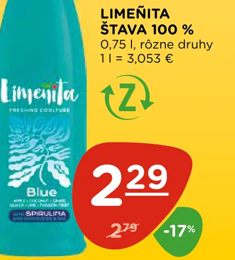 LIMENITA Šťava 100 %