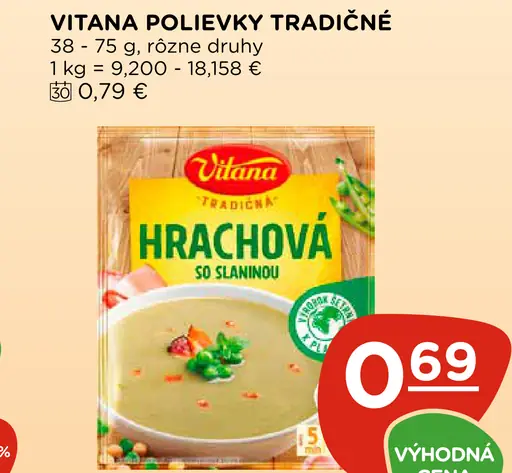 Vitana Polievky Tradičné