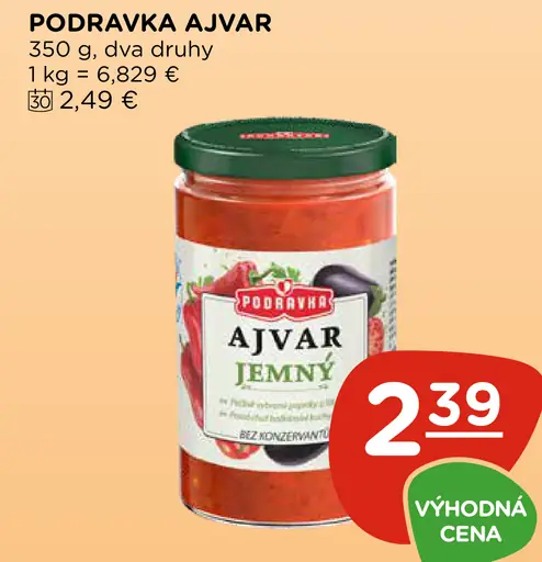 Podravka Ajvar jemný