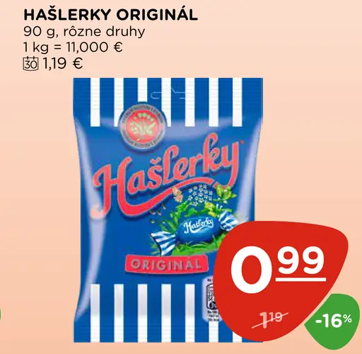 HAŠLERKY ORIGINAL