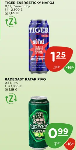 Tiger Energetický nápoj