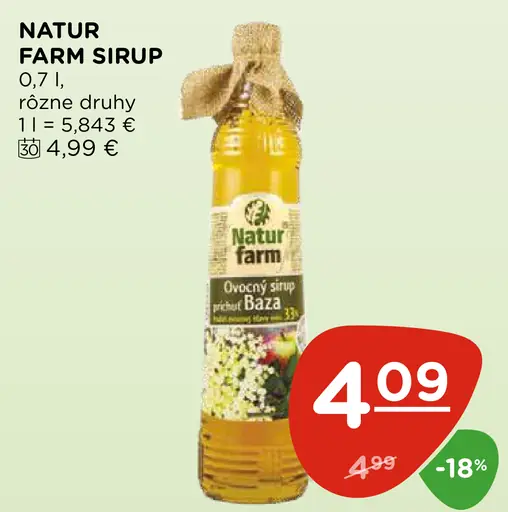 Natur farm sirup