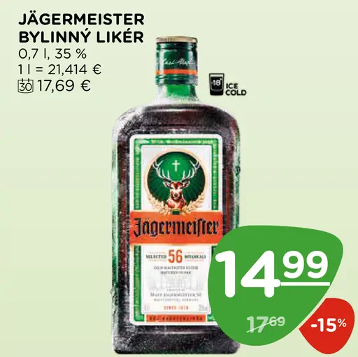 Jägermeister bylinný likér