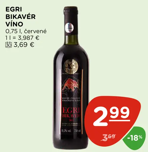 Egri bikavér víno
