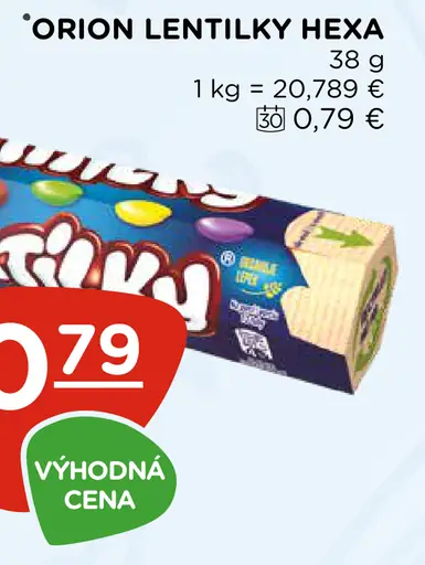 Orion Lentilky Hexa