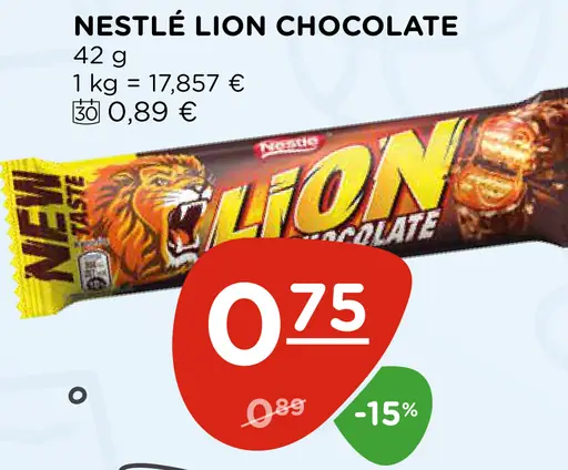 NESTLÉ LION CHOCOLATE