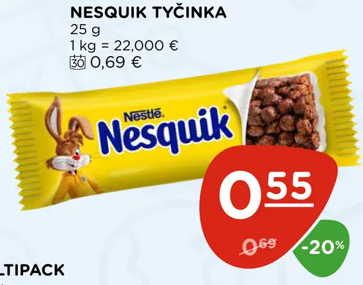 Nesquik tyčinka