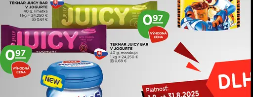 Tekmar Juicy Bar v Jogurte
