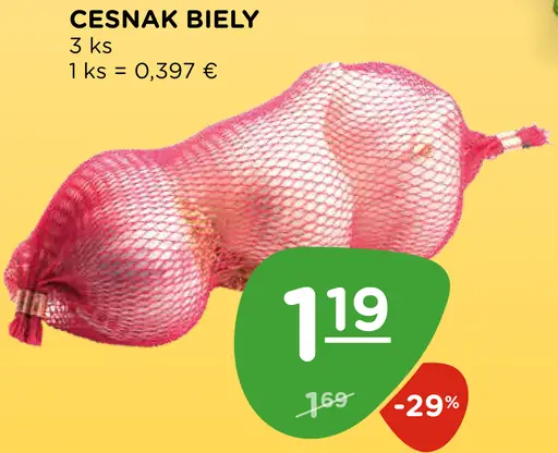Cesnak biely