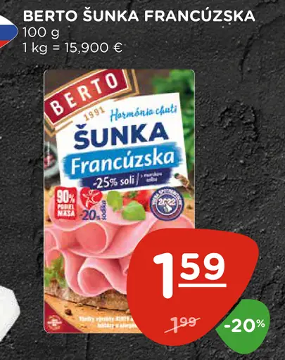 Berto Šunka francúzska