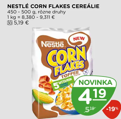 Nestlé Corn Flakes cereálie