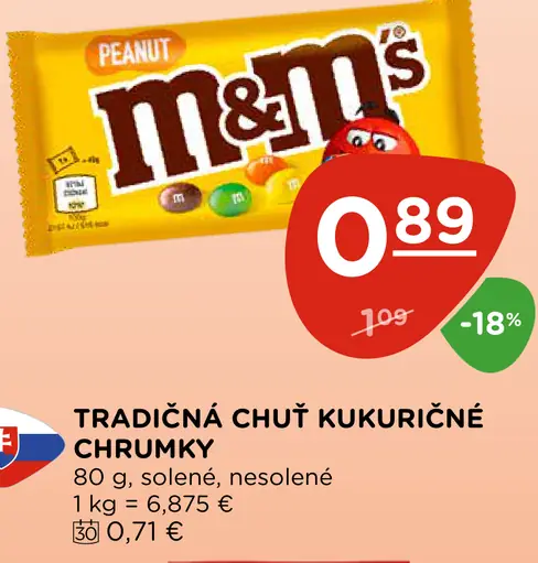 M&M's arašidové