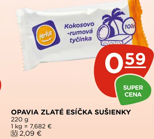 Opavia Zlaté Esíčka sušienky
