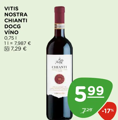 Vitis Nostra Chianti DOCG víno