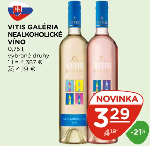 Vitis Galéria nealkoholické víno