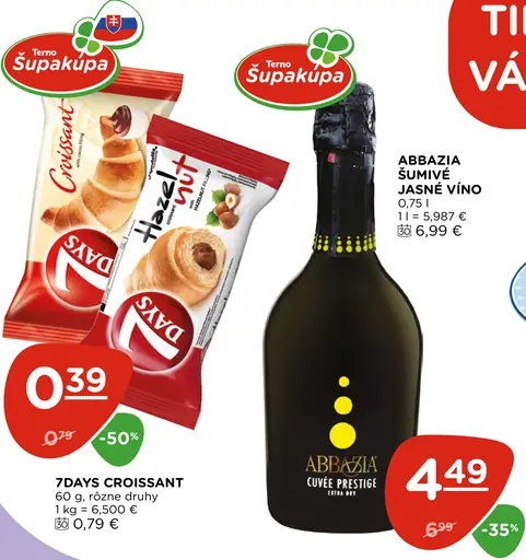 Abbazia Šumivé Jasné Vino