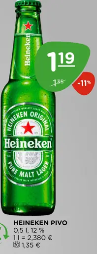 Heineken plechovka