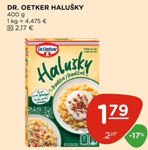 Dr. Oetker halušky