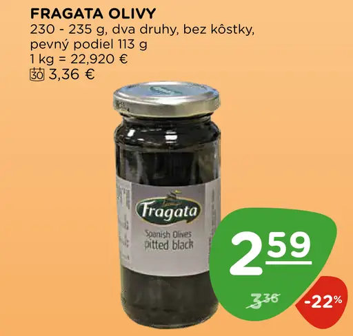Fragata olivy