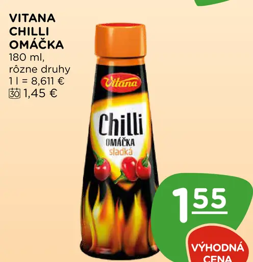Vitana Chilli omáčka
