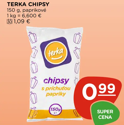 Terka chipsy