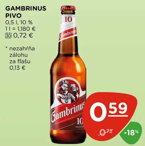Gambrinus pivo