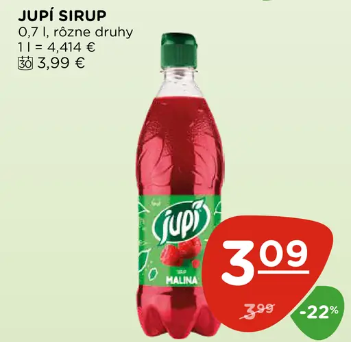 Jupí sirup
