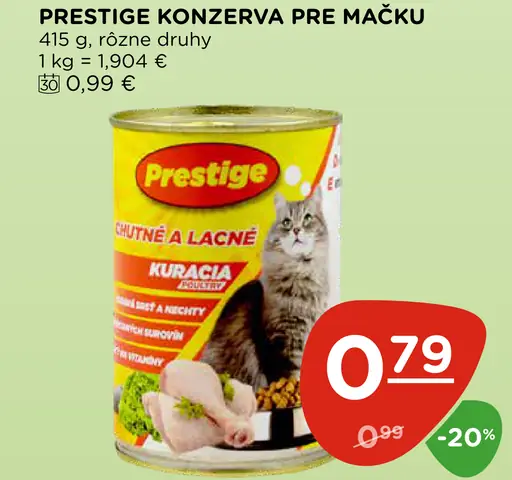 Prestige konzerva pre mačku
