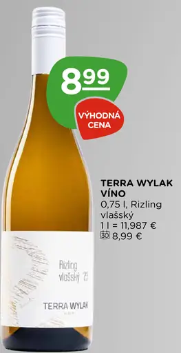 Terra Wylak víno