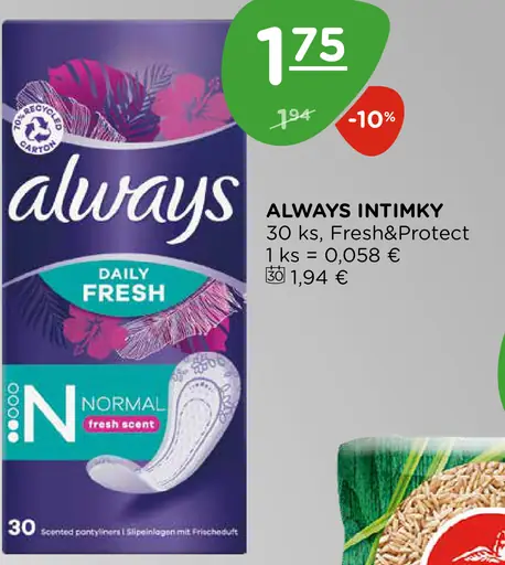 Always Daily Fresh Intimky