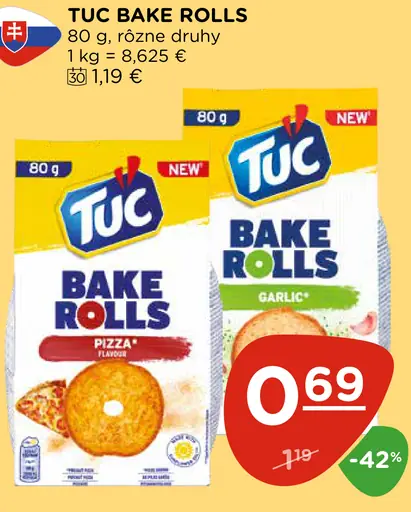 Tuc Bake Rolls