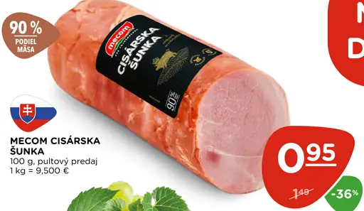 Mecom cisárska šunka